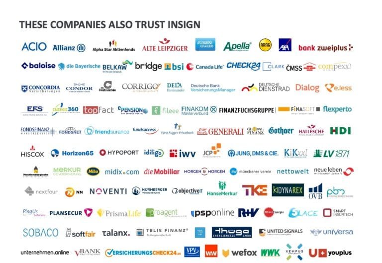 inSign reference customers