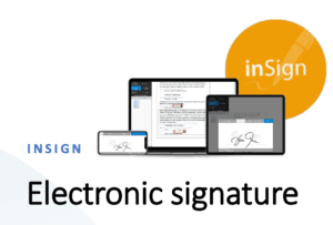 insign-devices-and-logo, electronic signature, no registration