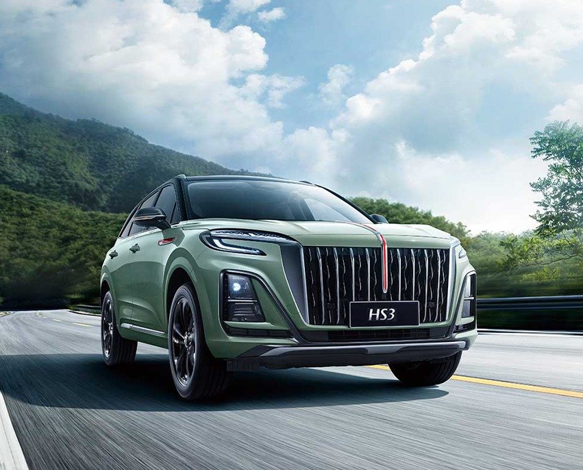 Hongqi България - SUV модел в движение