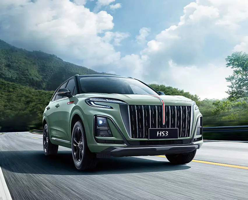 Hongqi България - SUV модел в движение
